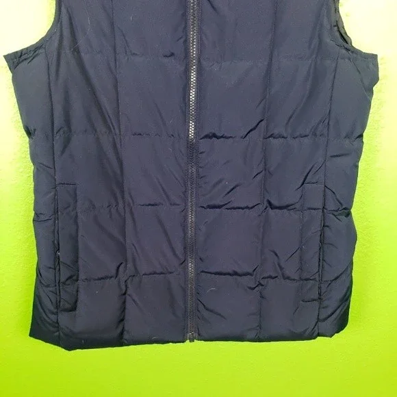 Land's End Women's Down Feather Base Puffer Zip Up Vest Size XS/2-4 - Picture 10 of 11
